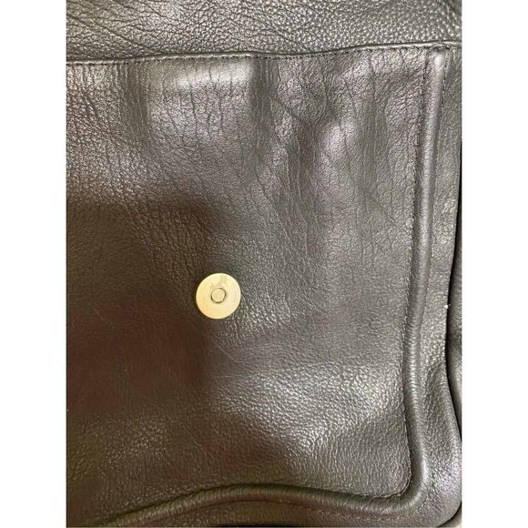 Kenneth Cole Black Leather Crossbody Bag - Picture 5 of 16